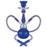 Posh 2-Hose Premium 12" Hookah - Colors Vary