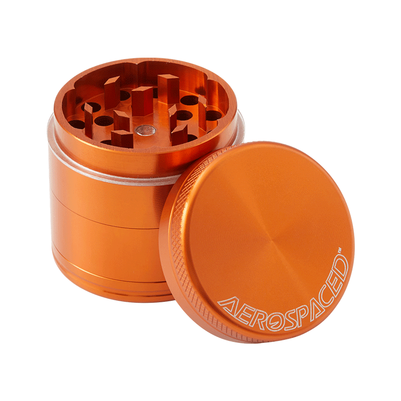 Aerospaced by Higher Standards - 4 Piece Grinder - 1.6" - SmokeWeed.com