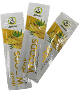 Afghan Hemp Woods Herbal Organic Natural 2 Banana Flavor Papers Wraps Per Pack (3 Count) - SmokeWeed.com