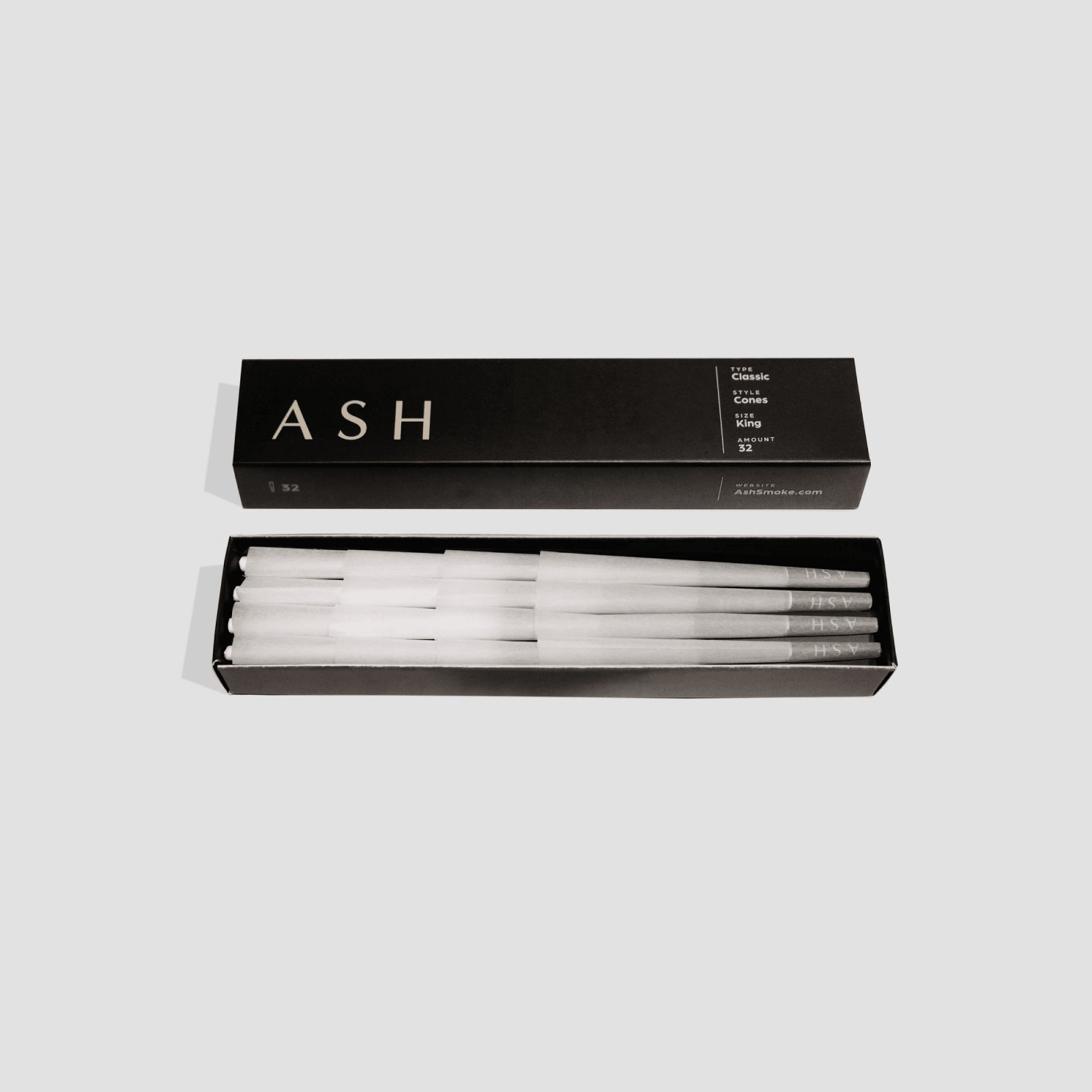 ASH Pre-Rolled Cones | Classic | 32 count - SmokeWeed.com