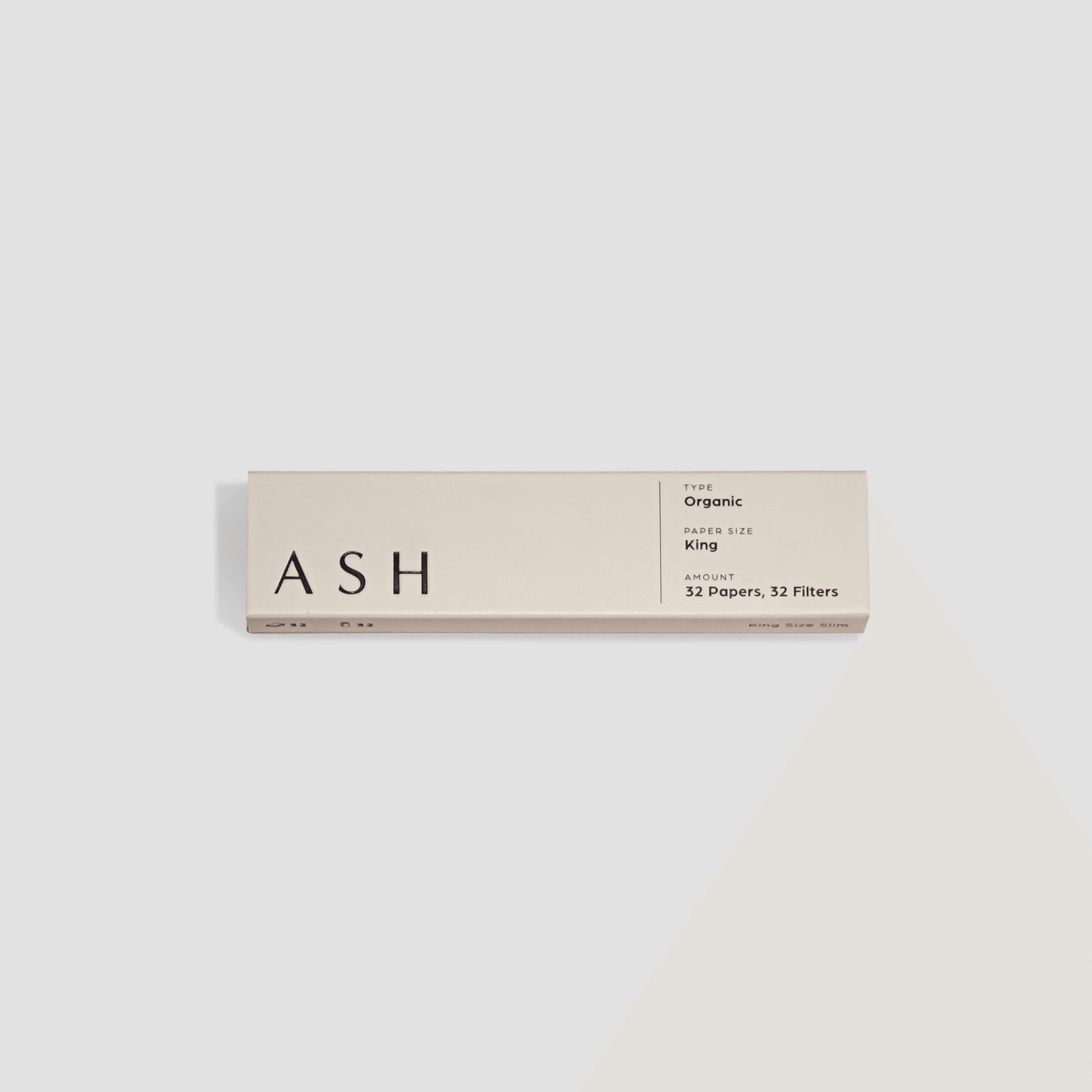 ASH Rolling Paper | King | Organic - SmokeWeed.com