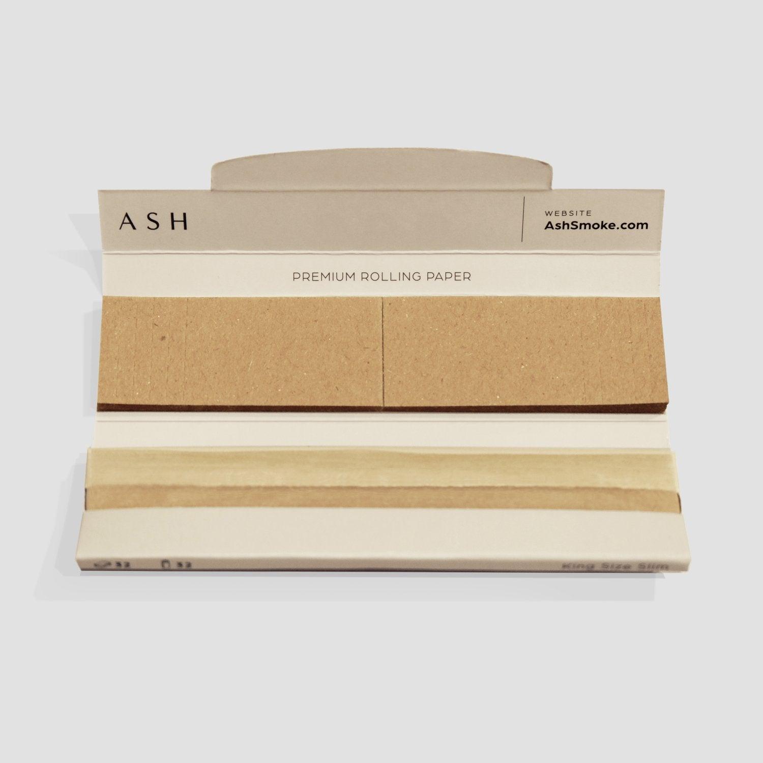 ASH Rolling Paper | King | Organic - SmokeWeed.com