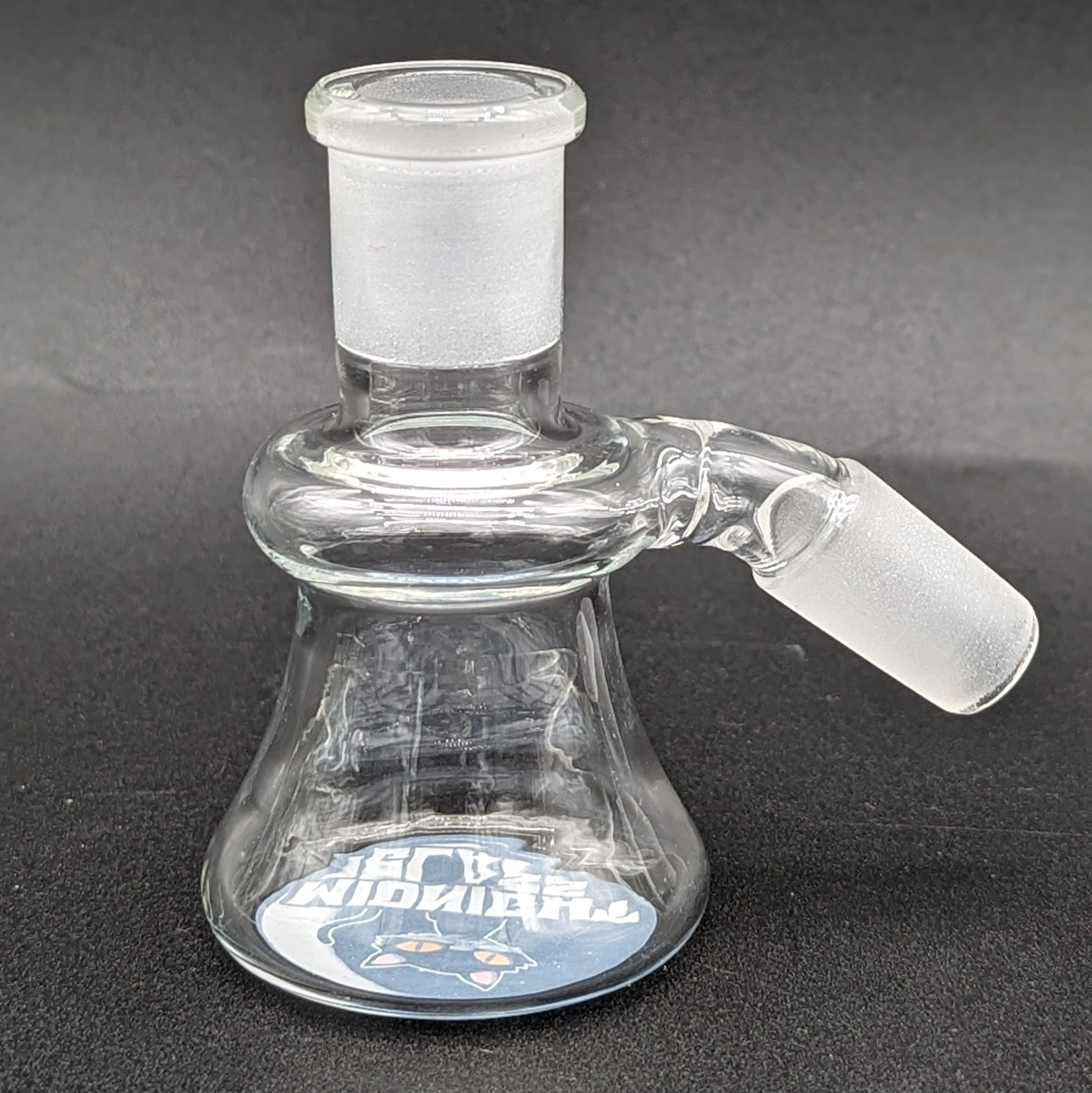 Midnight Glass Clear Dry Ash Catcher 14mm