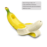 Banana Pipe - Curvy Tropical Fruit Pipe - SmokeWeed.com