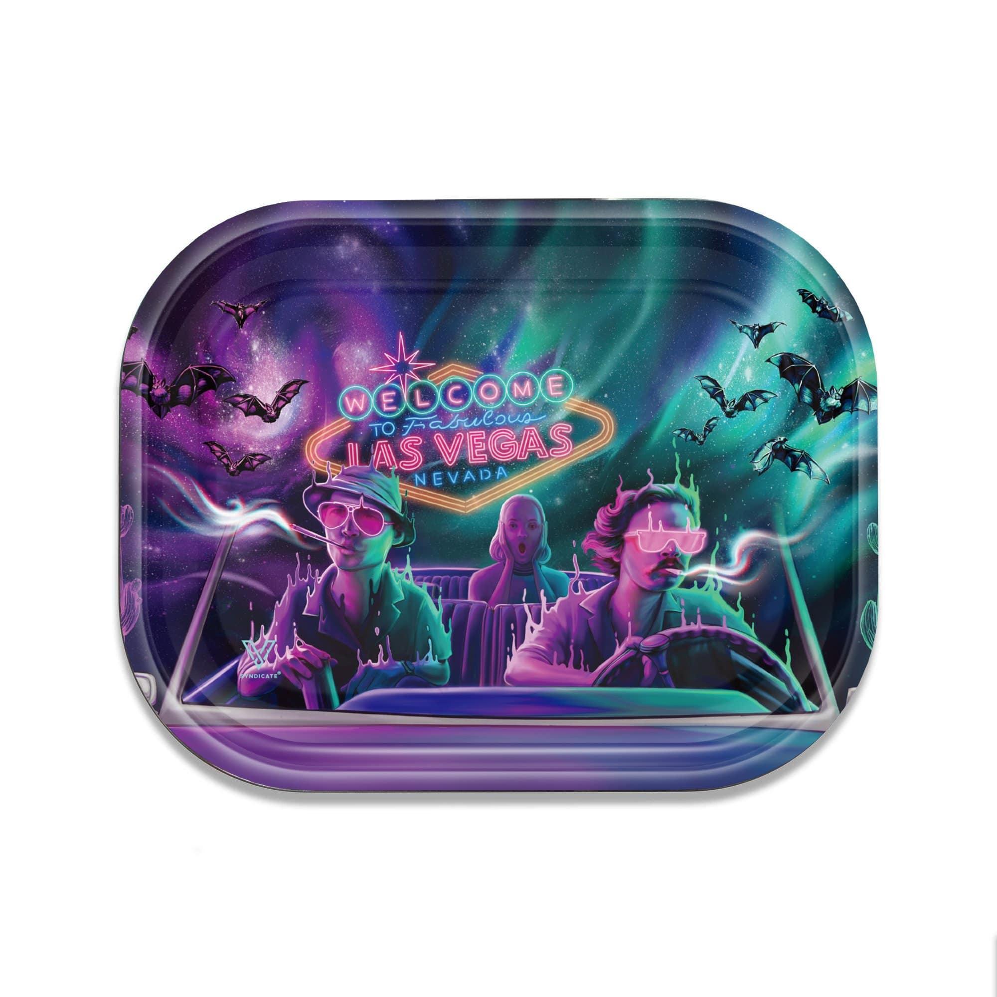 Bat Country Metal Rollin' Tray - SmokeWeed.com