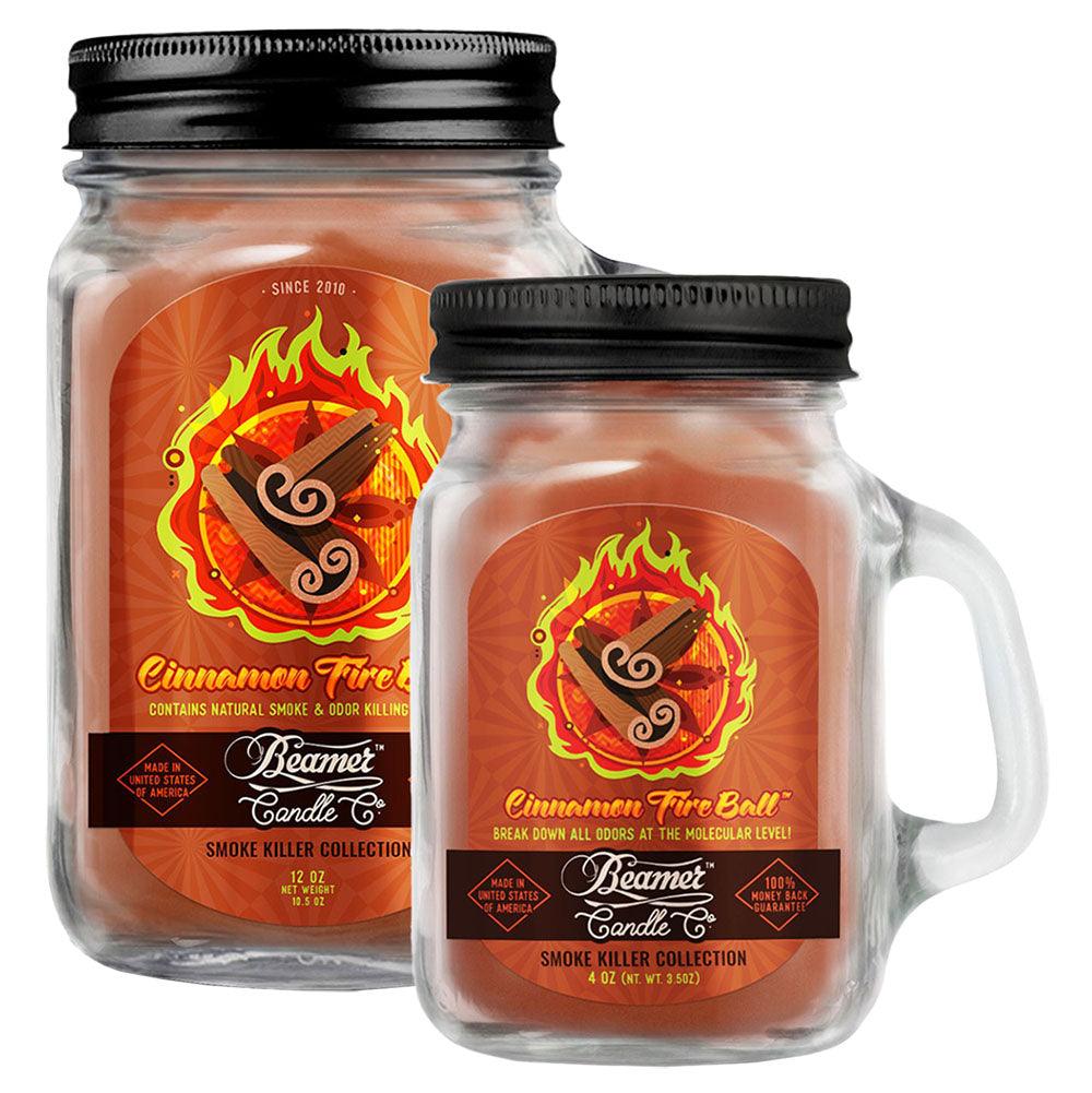 Beamer Candle Co. Mason Jar Candle | Cinnamon Fire Ball - SmokeWeed.com