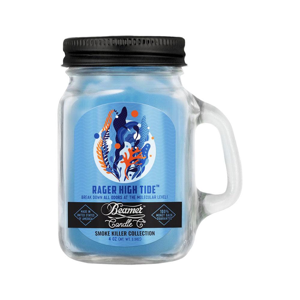 Beamer Candle Co. Mini Mason Jar Candle | Rager High Tide | 4oz - SmokeWeed.com