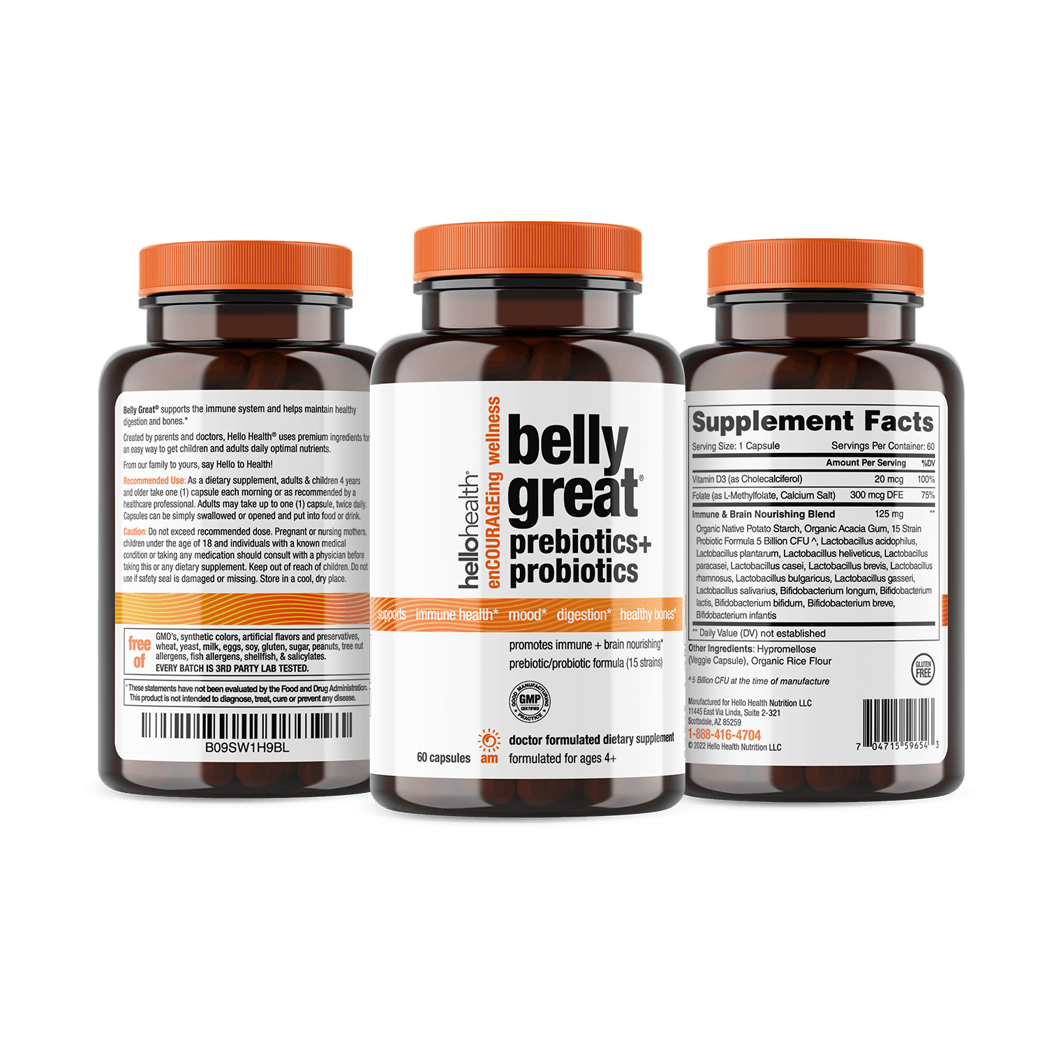 Belly Great - Pre/Probiotics + Mood - SmokeWeed.com