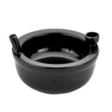 Black Cereal bowl - shiny finish - SmokeWeed.com