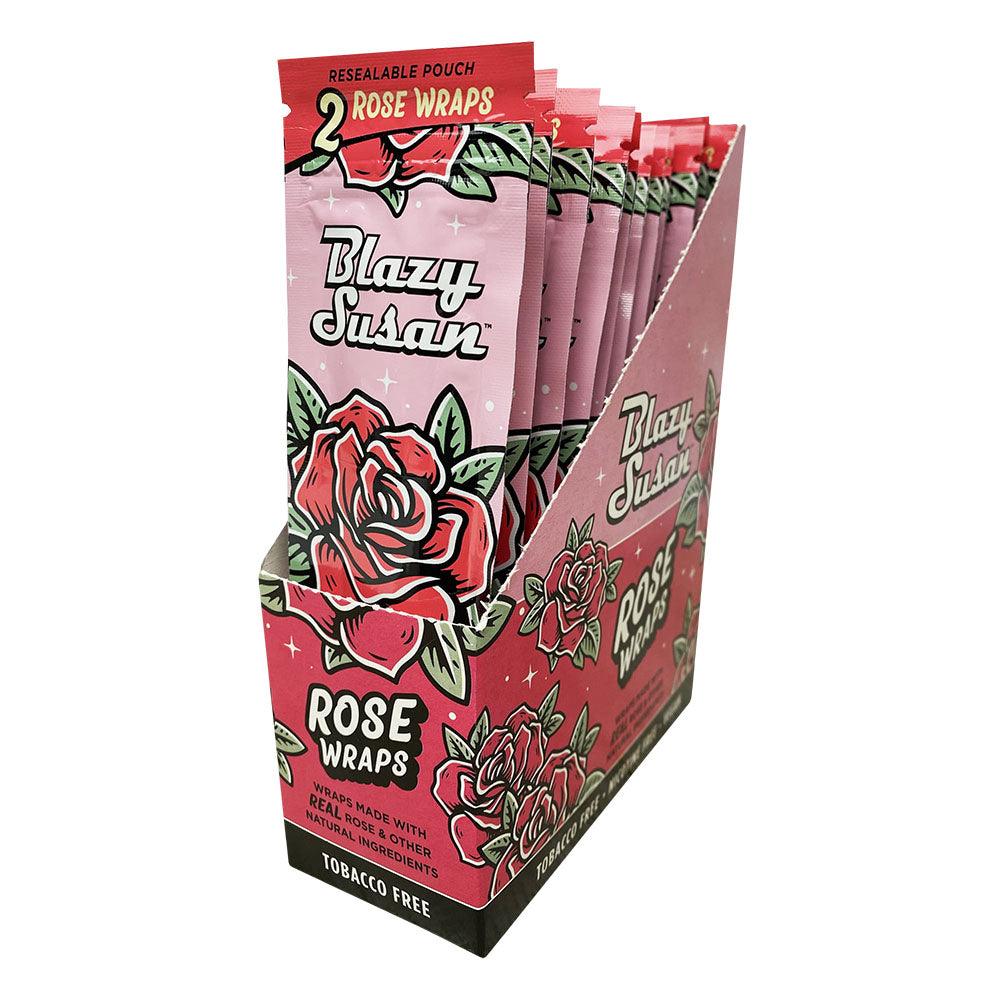 Blazy Susan Rose Wraps - 2pk 25pcs - SmokeWeed.com