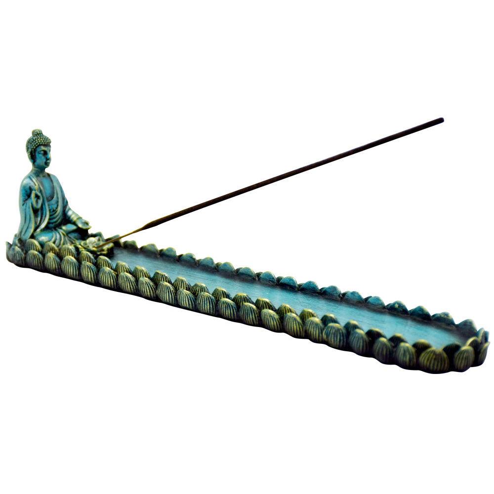 Blue Buddha Incense Burner - SmokeWeed.com