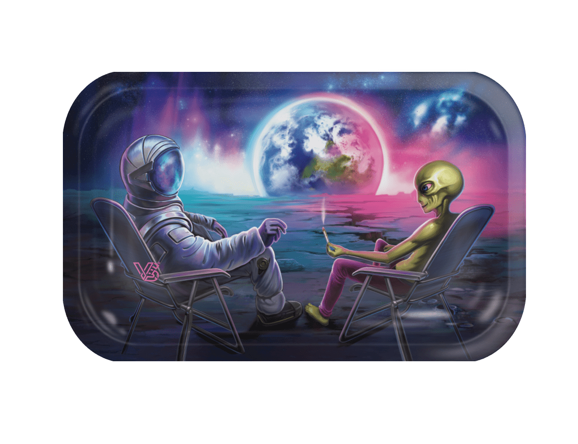 Blunt Orbit Metal Rollin' Tray - SmokeWeed.com