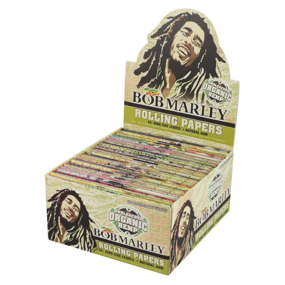 Bob Marley Rolling Papers Organic Hemp - SmokeWeed.com