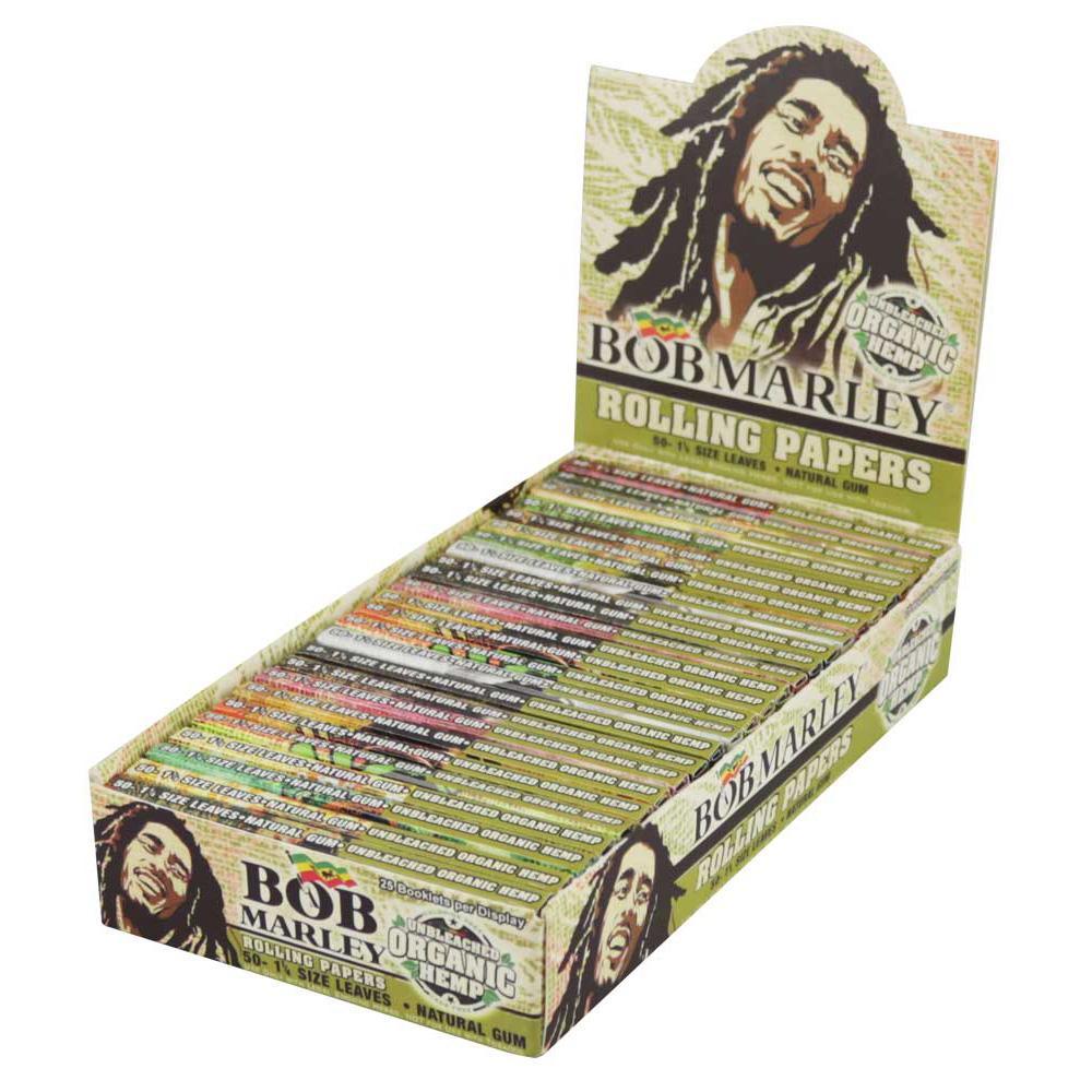 Bob Marley Rolling Papers Organic Hemp - SmokeWeed.com