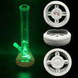 Bong Base Bumper USB Rechargeable 4.25in-6in Bases Silicone Fits Variety of Shapes - SmokeWeed.com