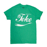 Brisco Brands Enjoy A Toke T-Shirt - SmokeWeed.com