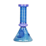 Bubble Matrix Mini Beaker Hand Pipe - 4" / Assorted Colors - 3PC SET - SmokeWeed.com