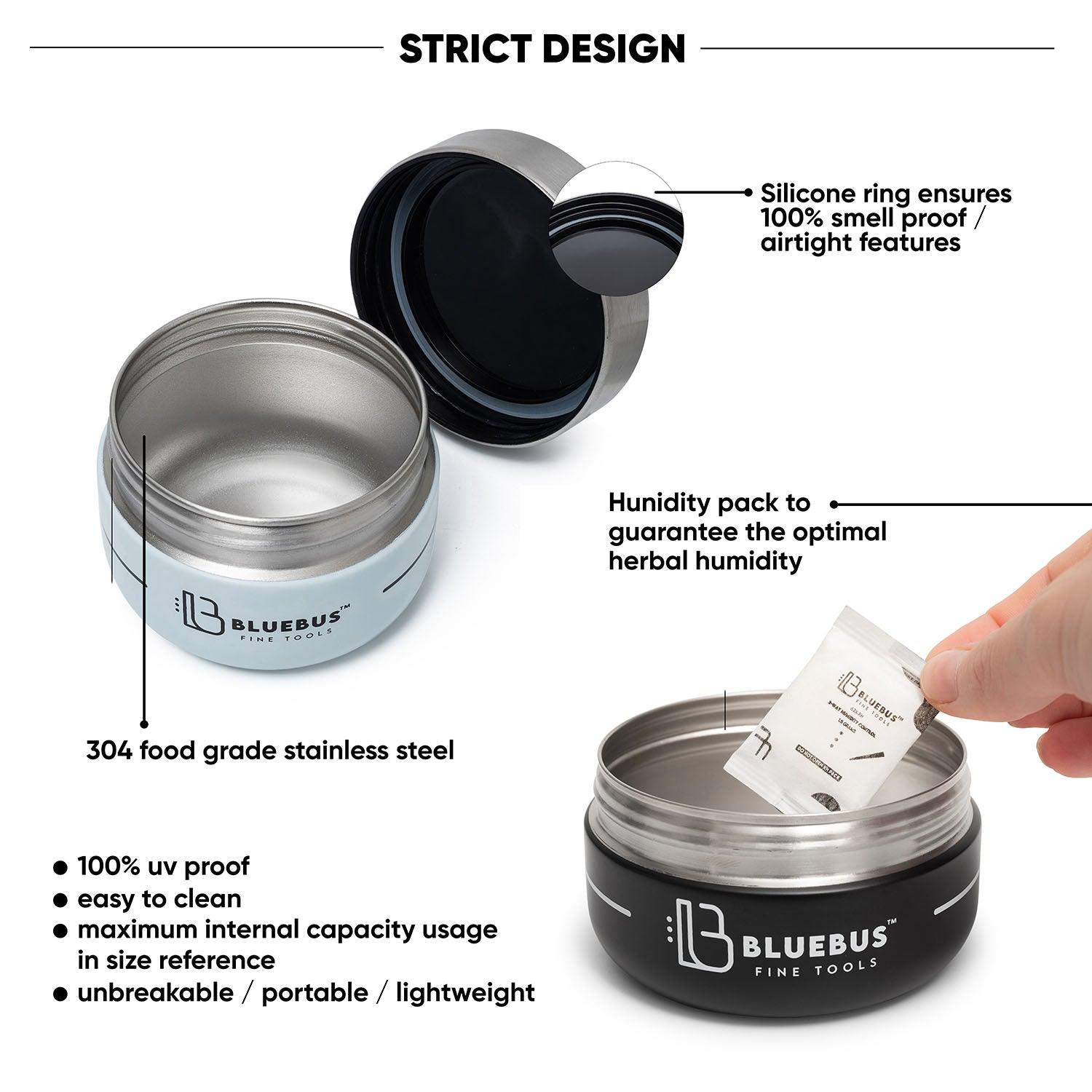 BUNKER Airtight Stash Jar - SmokeWeed.com