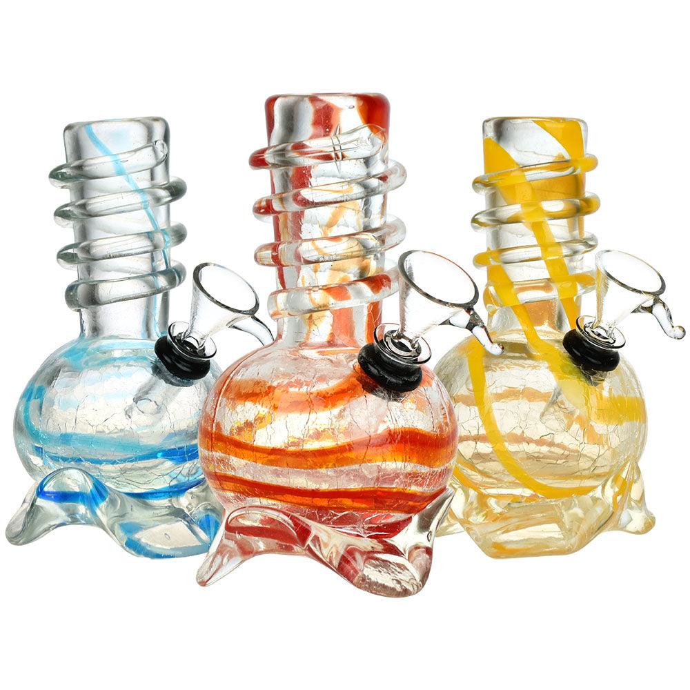 Calm Ascent Soft Glass Water Pipe - 5.75" / Colors Vary - SmokeWeed.com