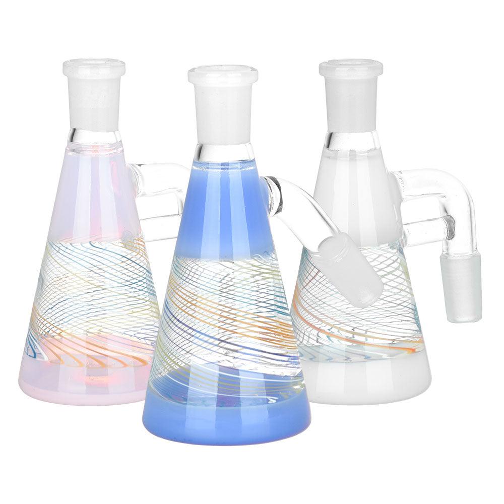 Candy Spiral Dry Ash Catcher | 4.25" | 14mm | Colors Vary - SmokeWeed.com