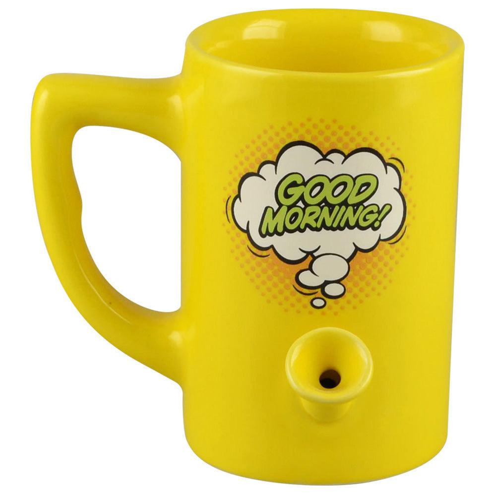 Ceramic Water Pipe Mug - 8oz - SmokeWeed.com