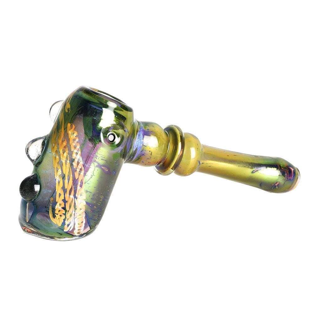 Chain Reaction Fumed Hammer Bubbler - 8" - SmokeWeed.com