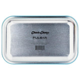 Cheech & Chong x Pulsar Metal Rolling Tray W/ Lid - Red Faces / 11" x 7" - SmokeWeed.com