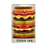 CHEESEBURGER STASH JAR - SmokeWeed.com