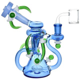 Claw's Caress Recycler Rig - 7" / 14mm F - SmokeWeed.com