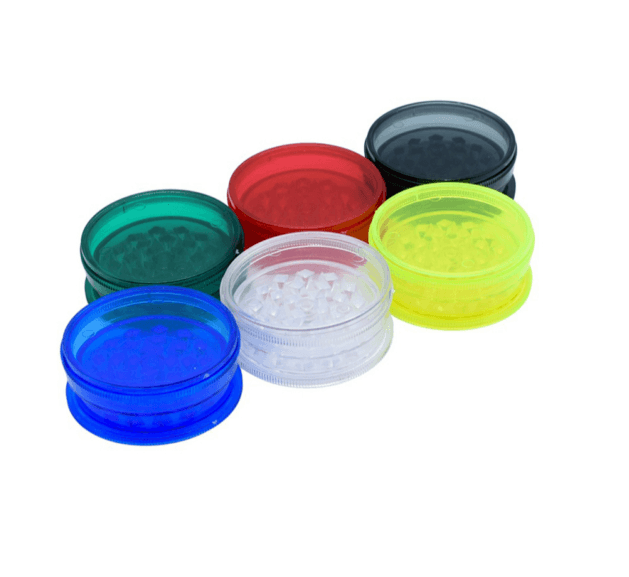 Cloud 8 Plastic Grinder 2.5 Inches 2 Piece Magnetic - SmokeWeed.com