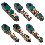 Colorful Wooden Spoon Pipe - SmokeWeed.com