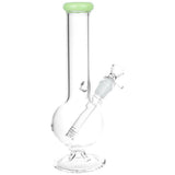 Spherical Splendor Round Bottom Water Pipe | 14mm F |Colors Vary