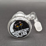 Midnight Glass Clear Dry Ash Catcher 14mm