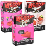 Rose Cuts Pink Rose Wraps | 3pc | 15pk Display