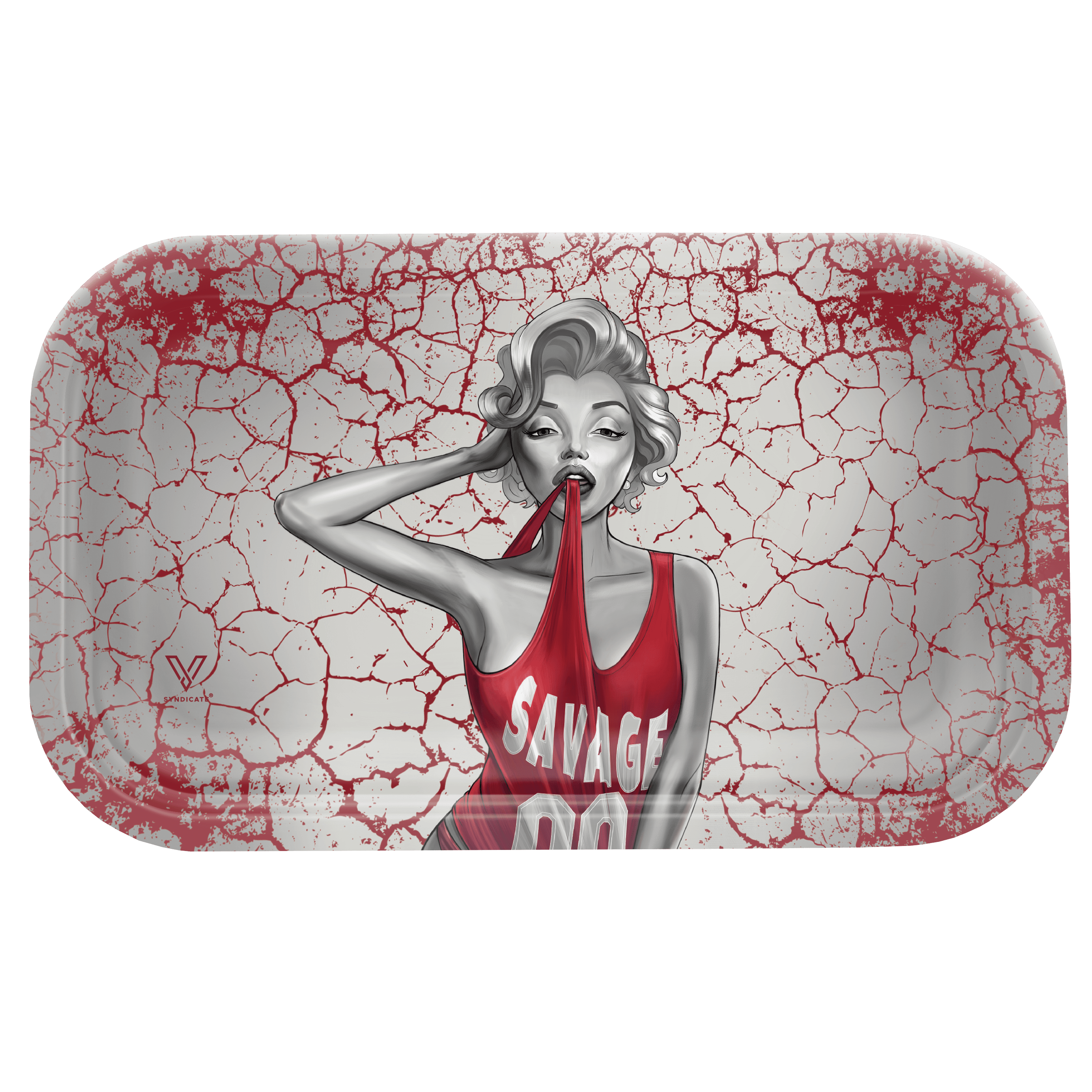 Dank Diva Metal Rollin' Tray - SmokeWeed.com