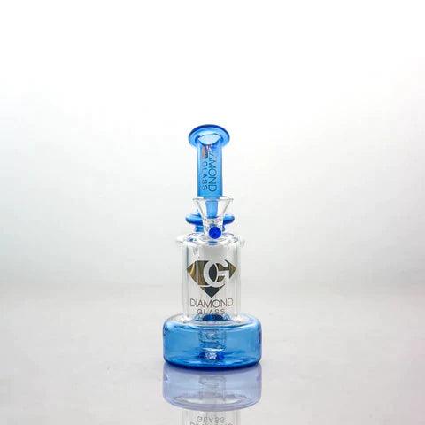 Diamond Glass 7″ Dab Rig Recycler - SmokeWeed.com