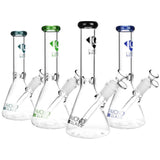 Diamond Glass Gold Clone Water Pipe - 10"/14mm F/Colors Vary - SmokeWeed.com