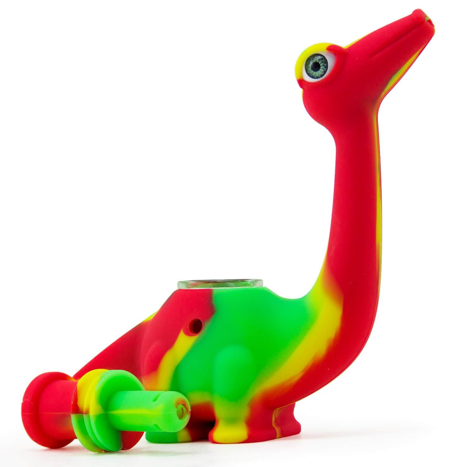 Dinosaur Bubbler - SmokeWeed.com