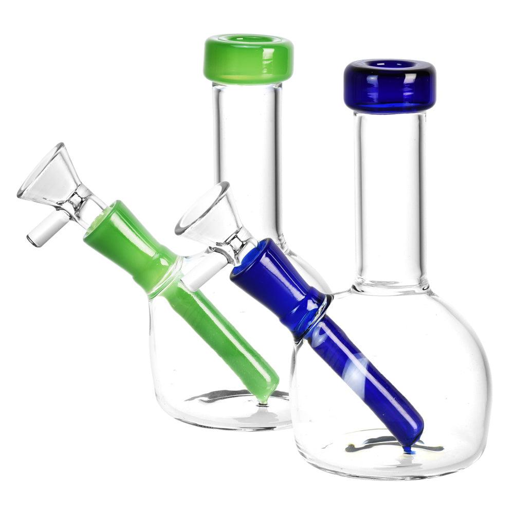 Dome Beaker Mini Water Pipe - 5.25"/14mm F/Colors Vary - SmokeWeed.com