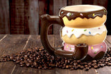 Donut mug - pipe - novelty mug - SmokeWeed.com