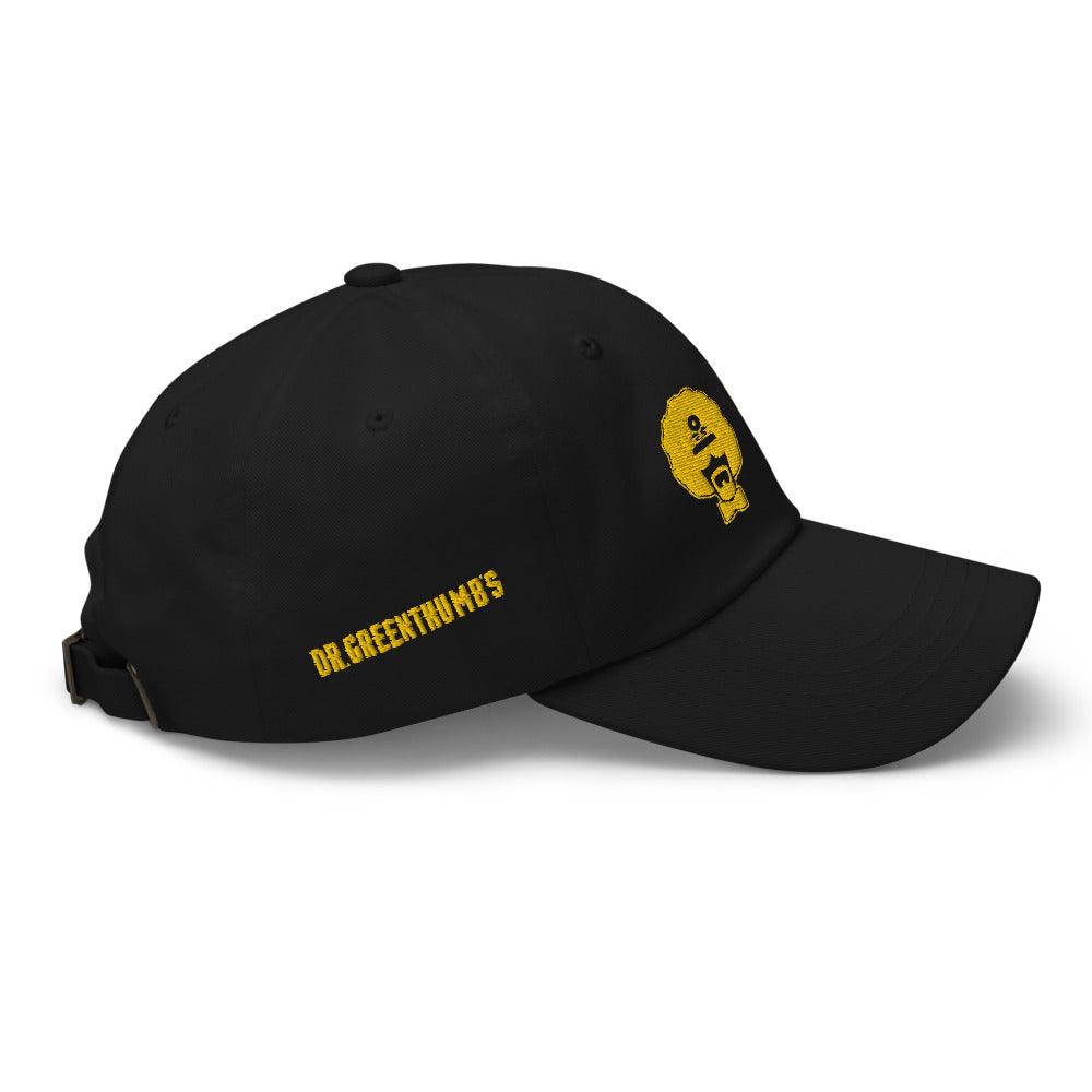 Dr. Greenthumb's X G Pen Dad Hat (Black) - SmokeWeed.com