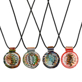 Waking Dream Wig Wag Glass Pendant Necklace - 16" / Styles Vary