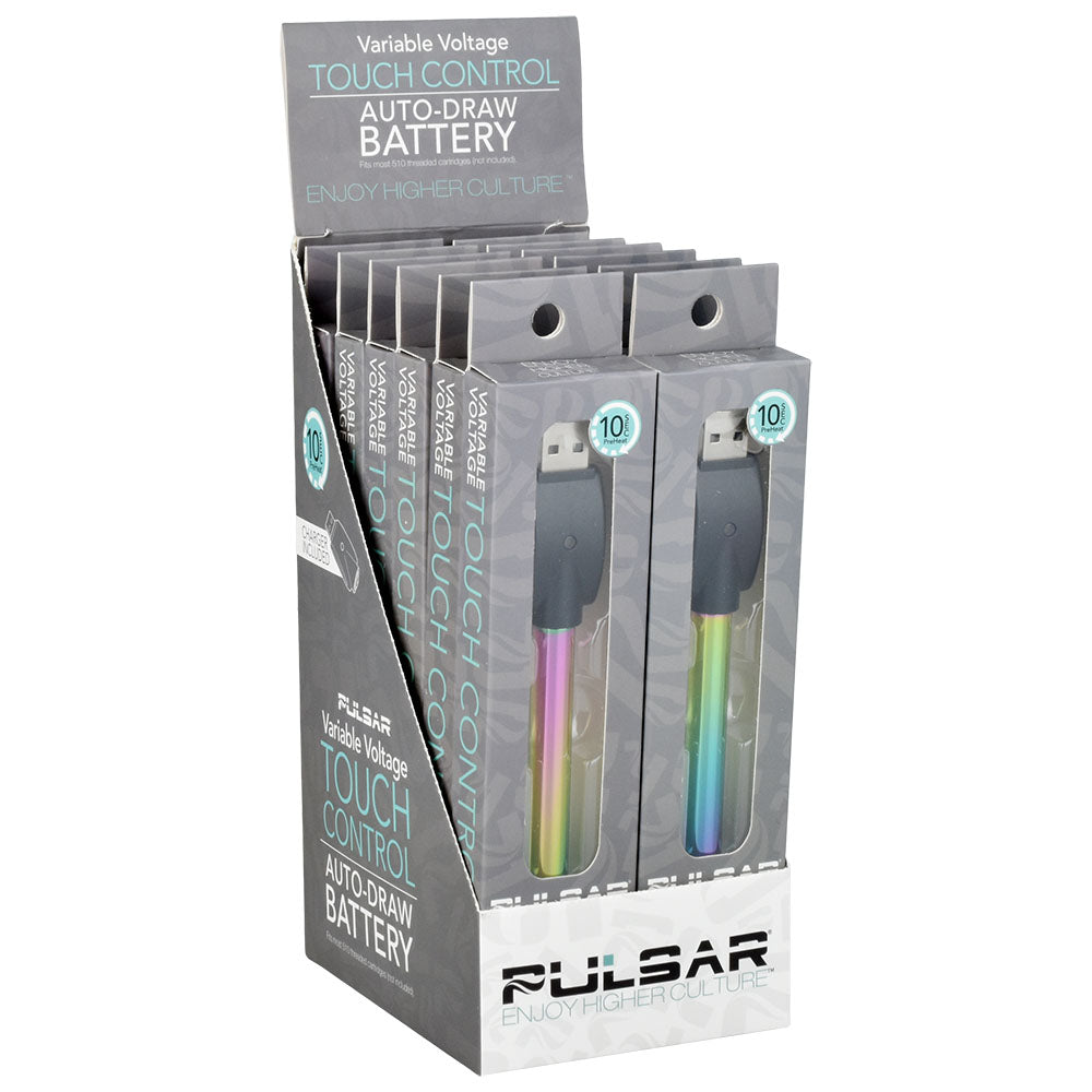 Pulsar VV Auto-Draw 510 Battery & Charger | 280mAh | 12pc Display