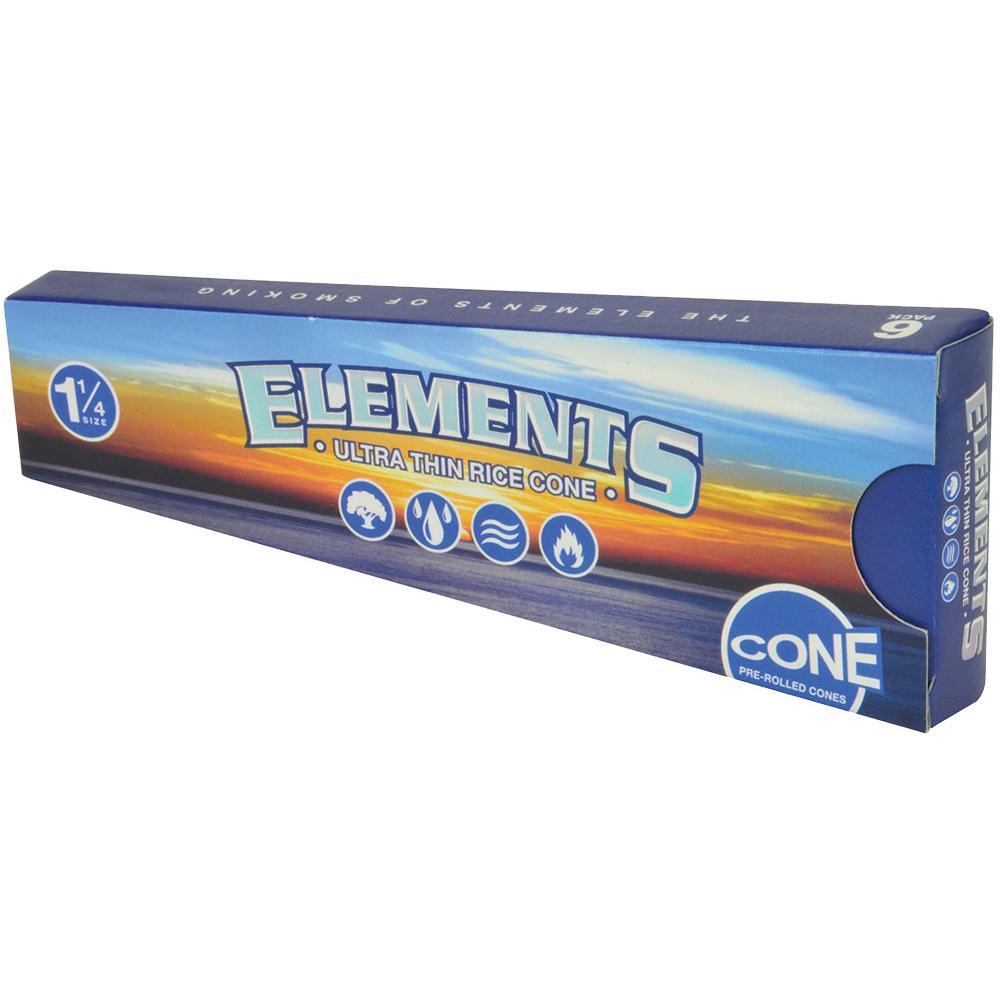 Elements Ultra Thin Rice Cones - SmokeWeed.com