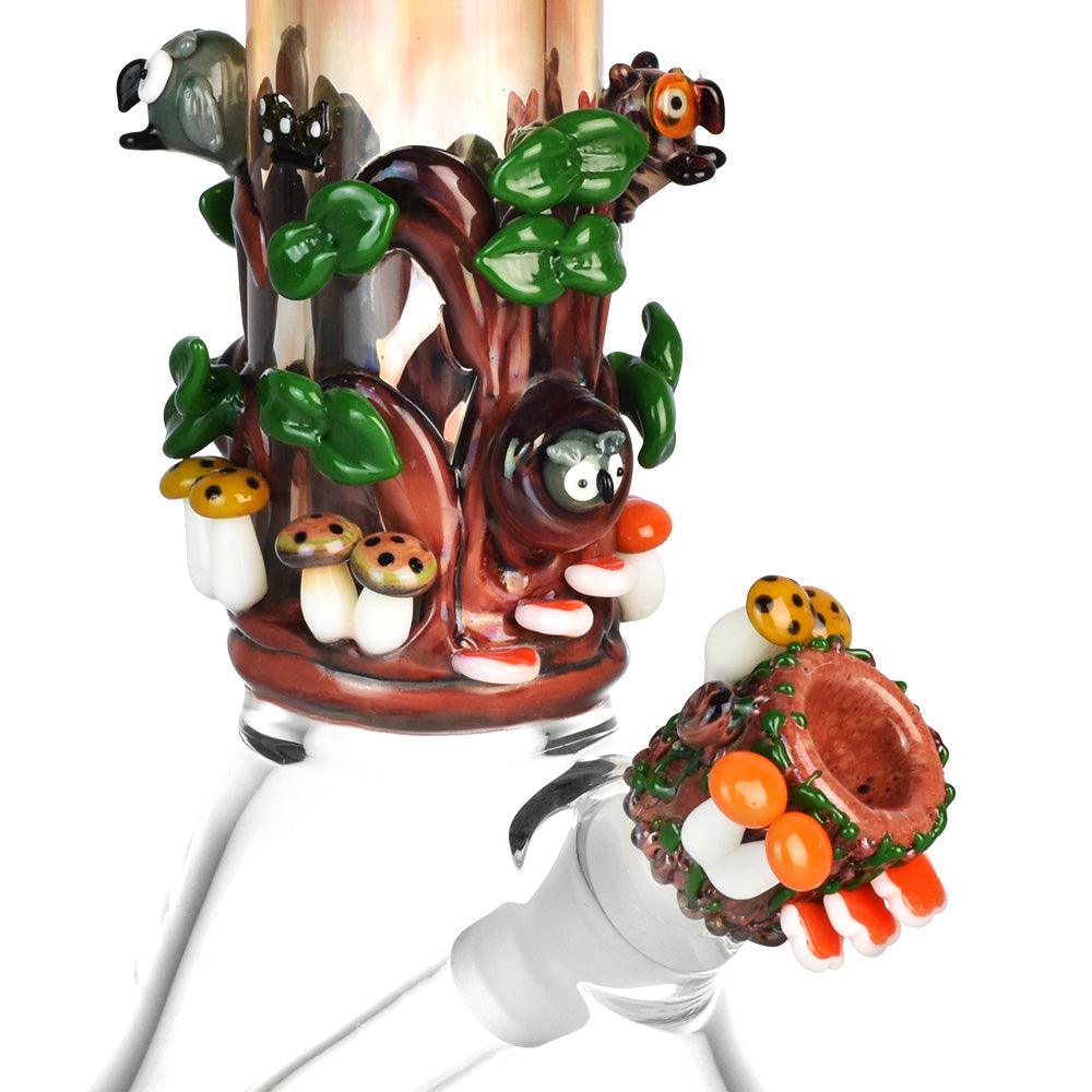 Empire Glassworks Baby Beaker Water Pipe - 8"/14mm F/Renew the Redwood - SmokeWeed.com