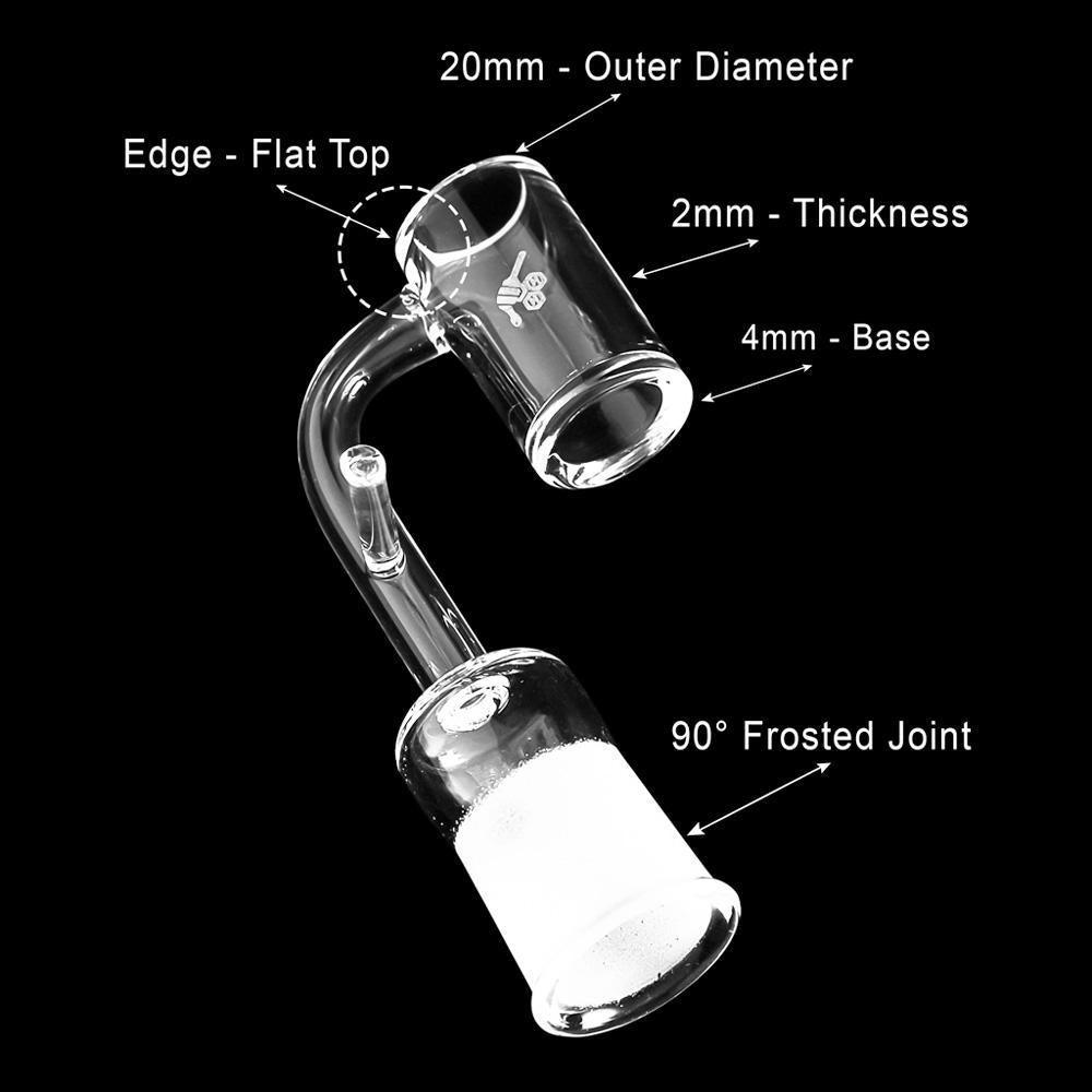 ENAIL ORIGINAL QUARTZ BANGER - 90° DEGREE | YL - SmokeWeed.com