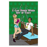 Wood Rocket I Can Smoke Adult Coloring Book - 8.5"x11"