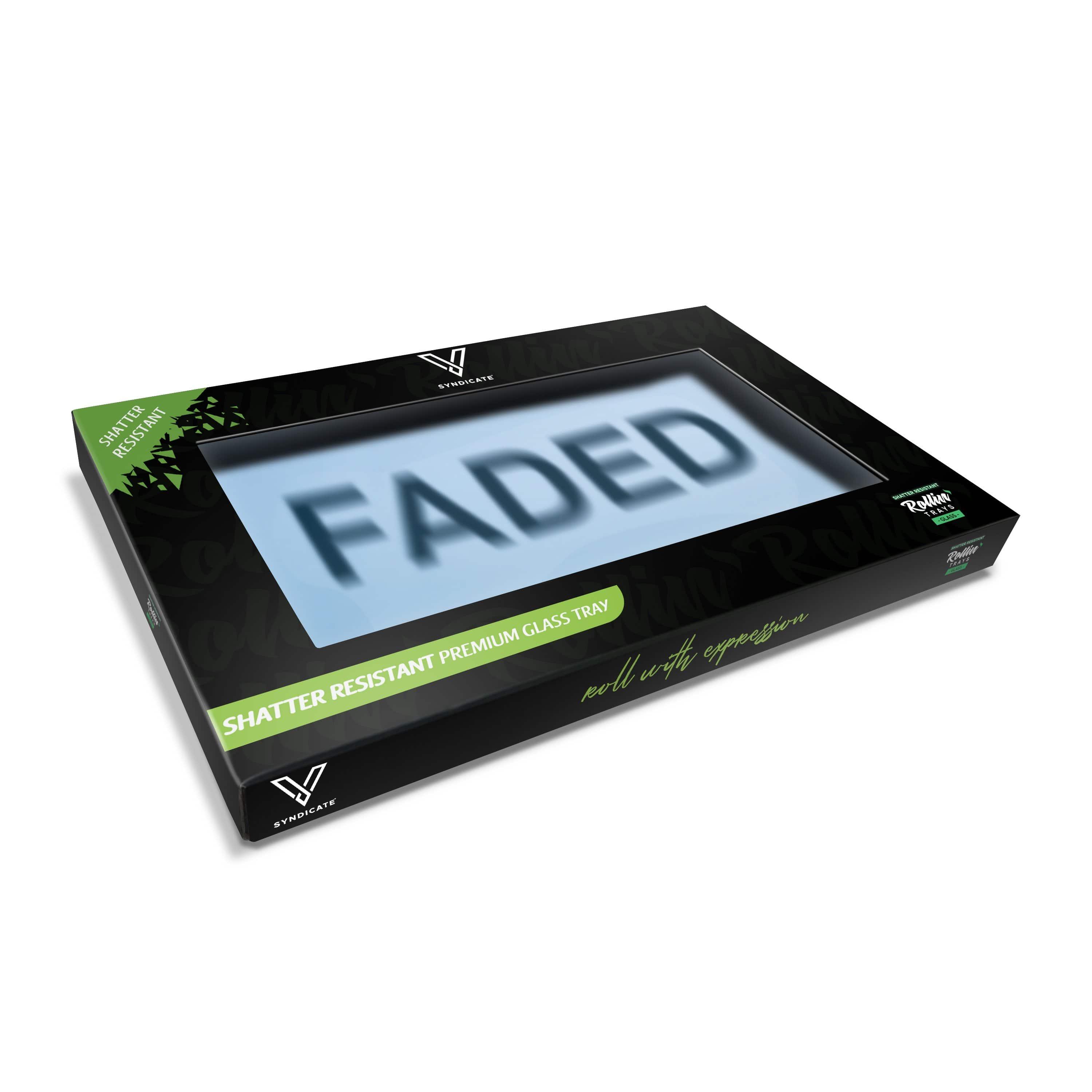 Faded Glass Rollin' Tray - SmokeWeed.com