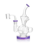 Ritual Smoke - Air Bender Bubble-Cycler Concentrate Rig - Slime Purple