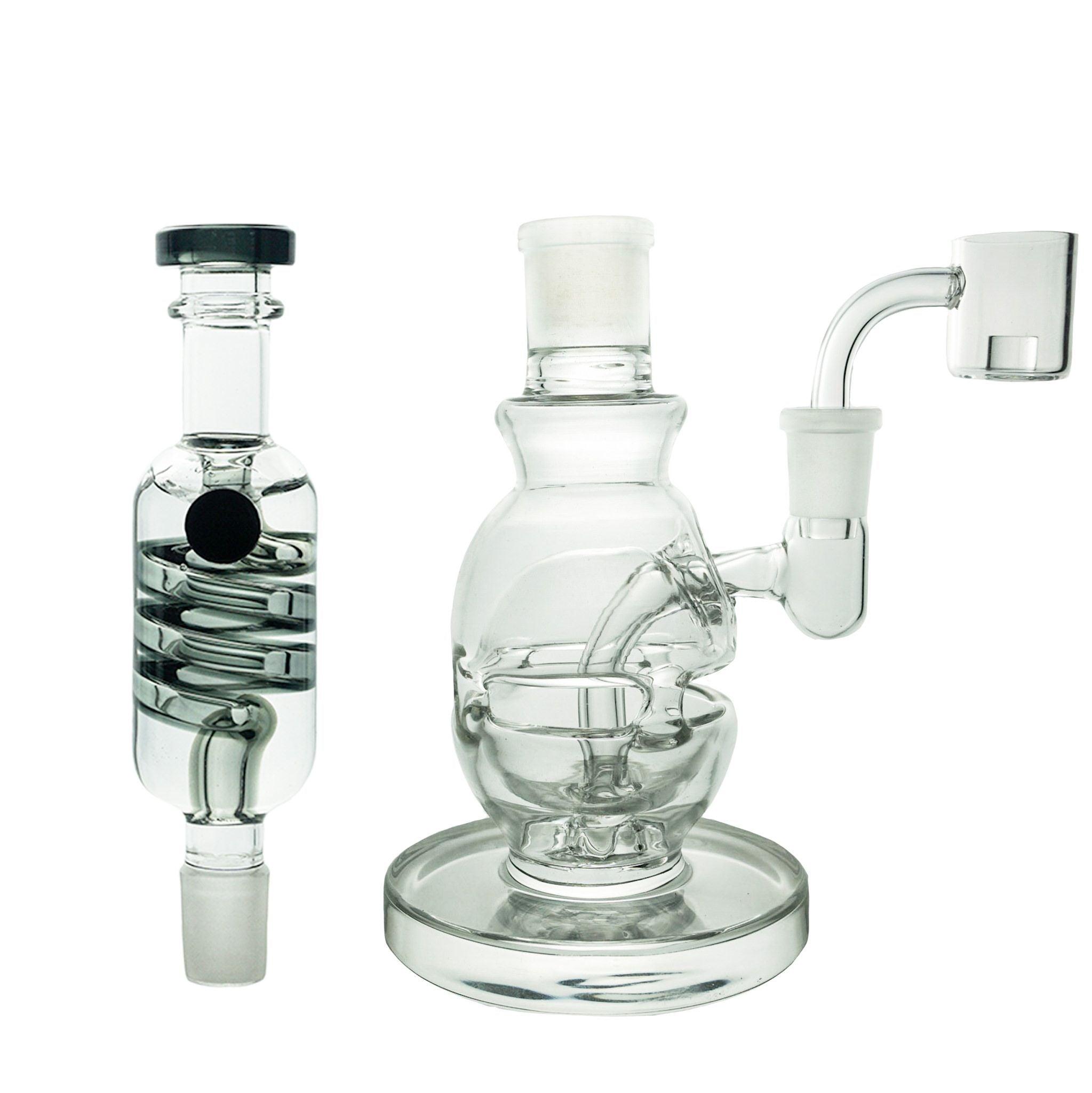 Freeze Pipe Mini Rig - SmokeWeed.com